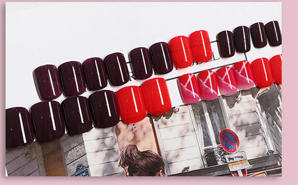 Manicure Stickers, Fake Nails, Wearable Nails