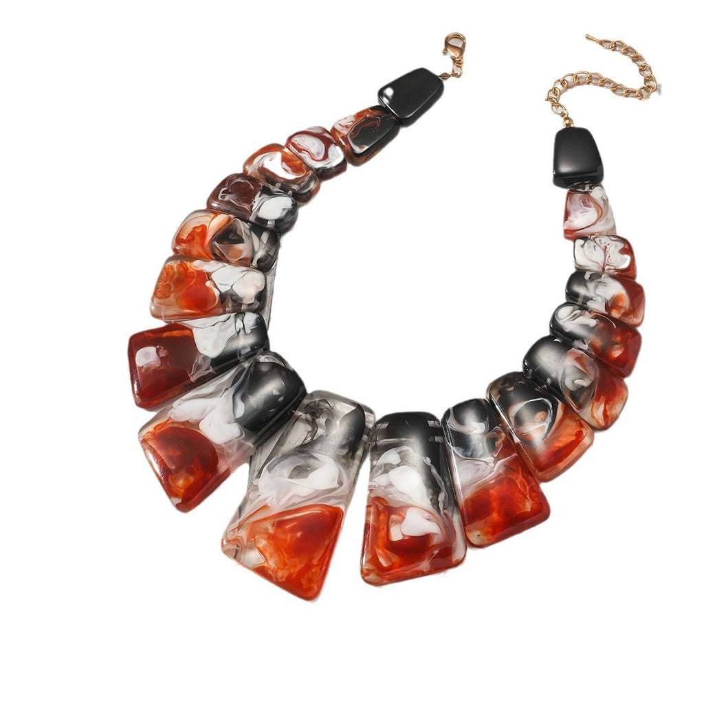 Three-piece Set Retro Personalized Set Ladies